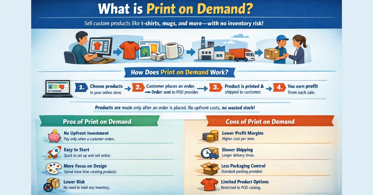 What is Print on Demand