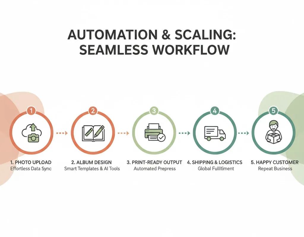 Printing Business with Photo Album Automation