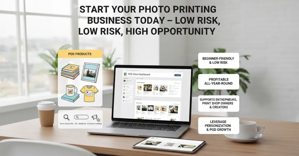 Starting a photo printing business using print on demand
