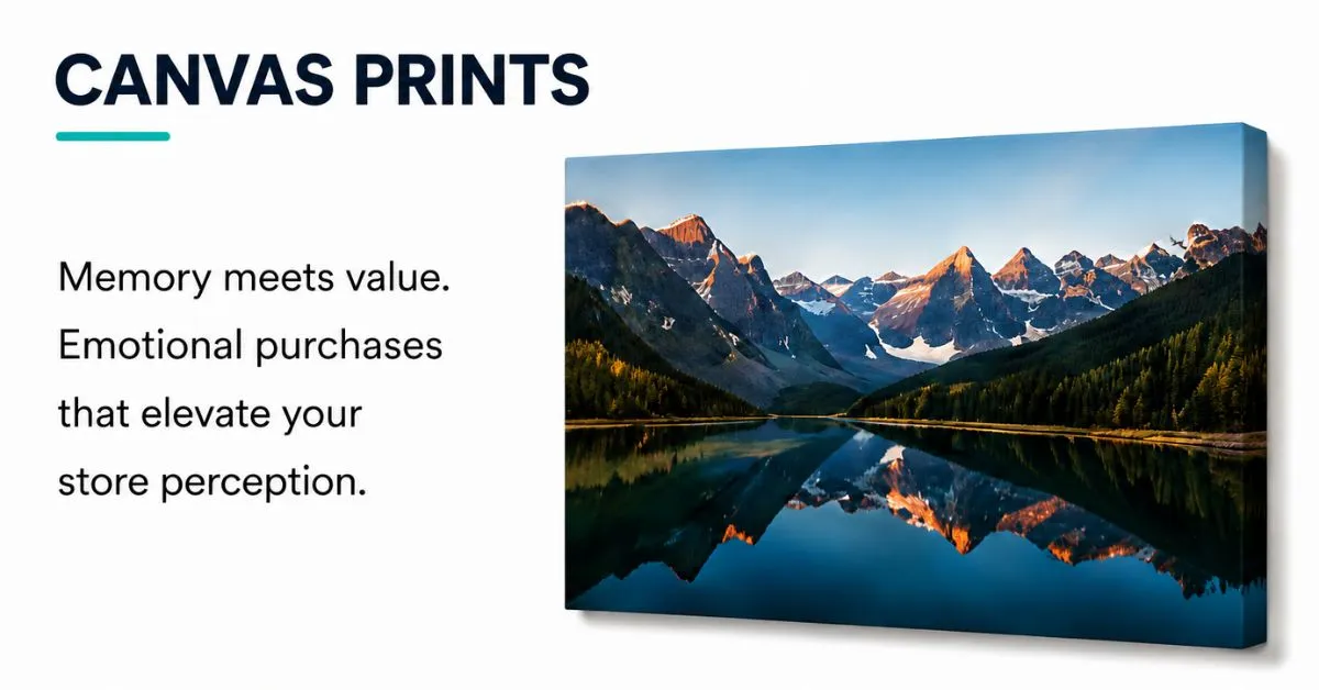 canvas wall art print on demand products 